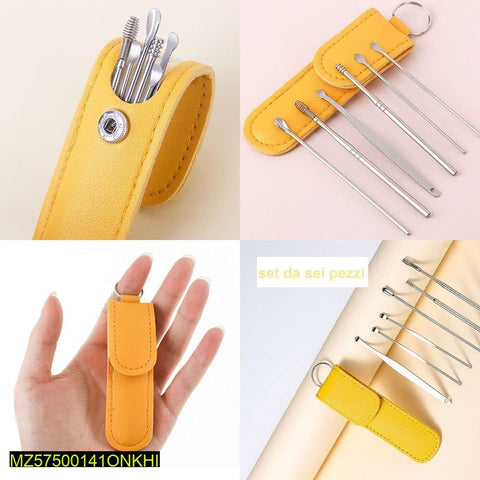 6 Pcs Ear Wax Cleaning Pick Tools Kit