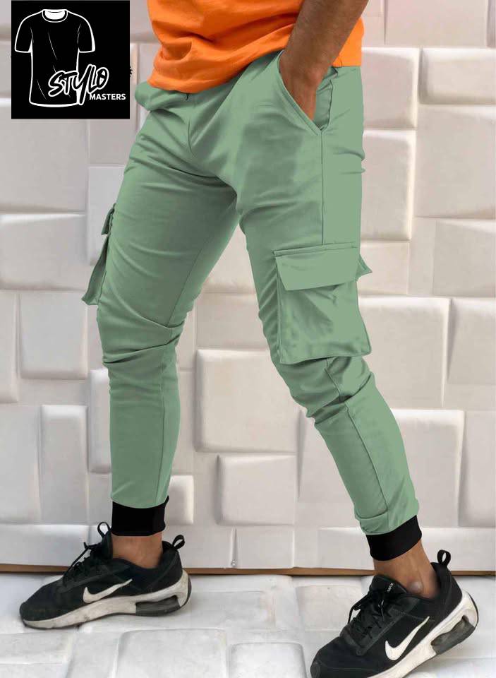 Man 4 Pocket Cargo & Trouser in terry Fabric