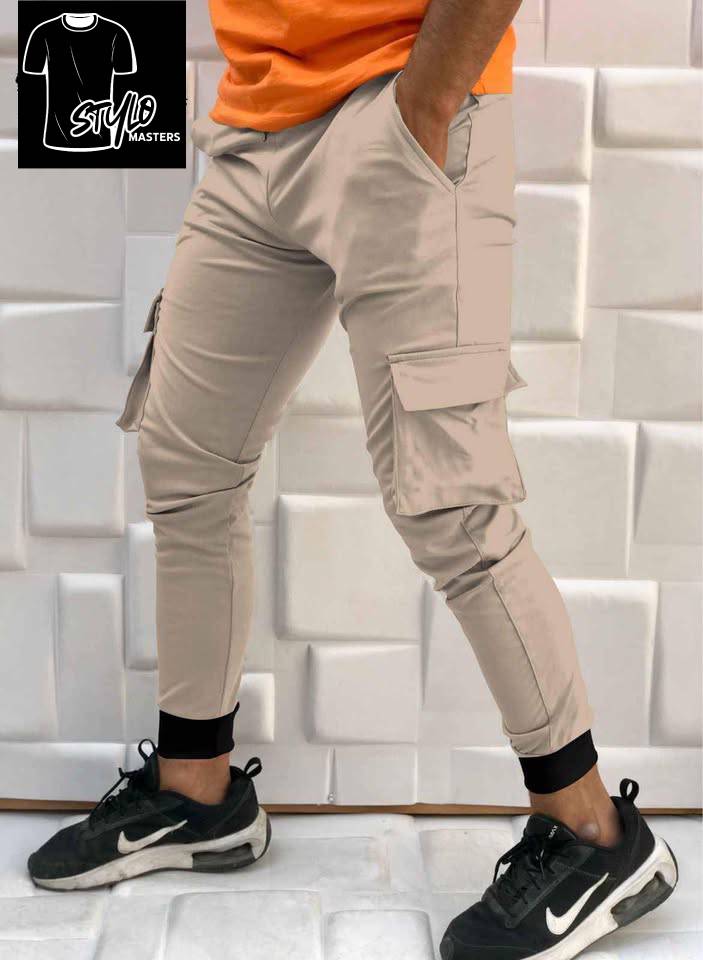 Man 4 Pocket Cargo & Trouser in terry Fabric