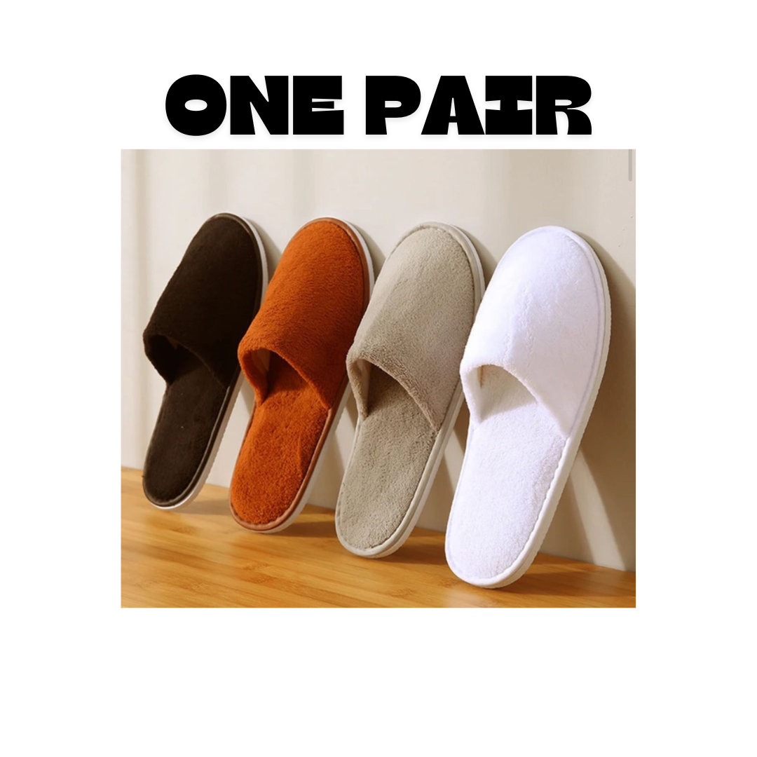 Random Color Soft Cotton Slippers For Men and Women