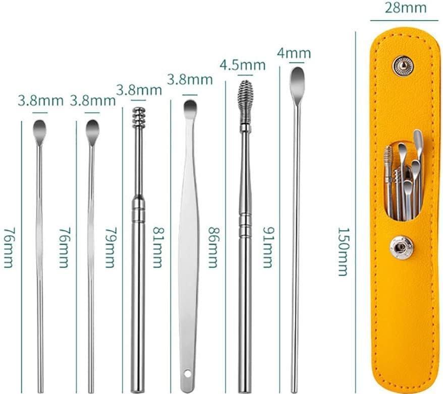 6 Pcs Ear Wax Cleaning Pick Tools Kit